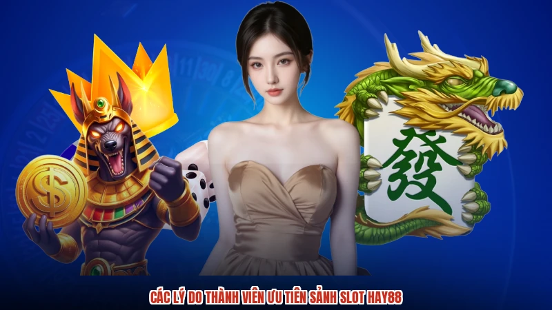 Các lý do thành viên ưu tiên sảnh slot HAY88