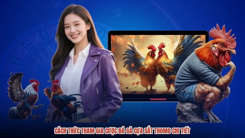 Cách thức tham gia cược đá gà cựa sắt thomo chi tiết