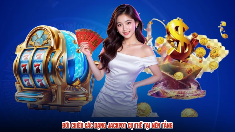 Đối chiếu các dạng jackpot cụ thể tại nền tảng