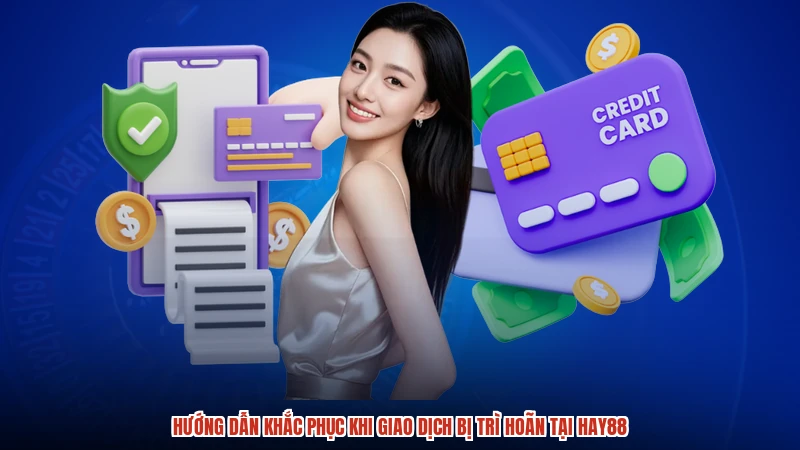 Hướng dẫn khắc phục khi giao dịch bị trì hoãn tại HAY88
