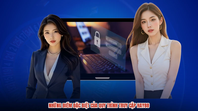 Những điểm đặc biệt của quy trình truy cập HAY88