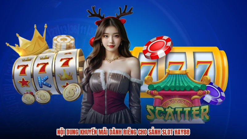 Nội dung khuyến mãi dành riêng cho sảnh slot HAY88