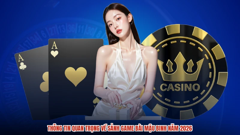 Thông tin quan trọng về sảnh game bài mậu binh năm 2026